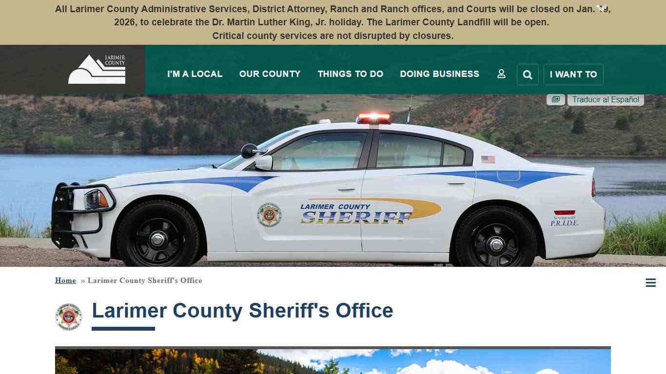 Larimer County Sheriff's Office | Larimer County